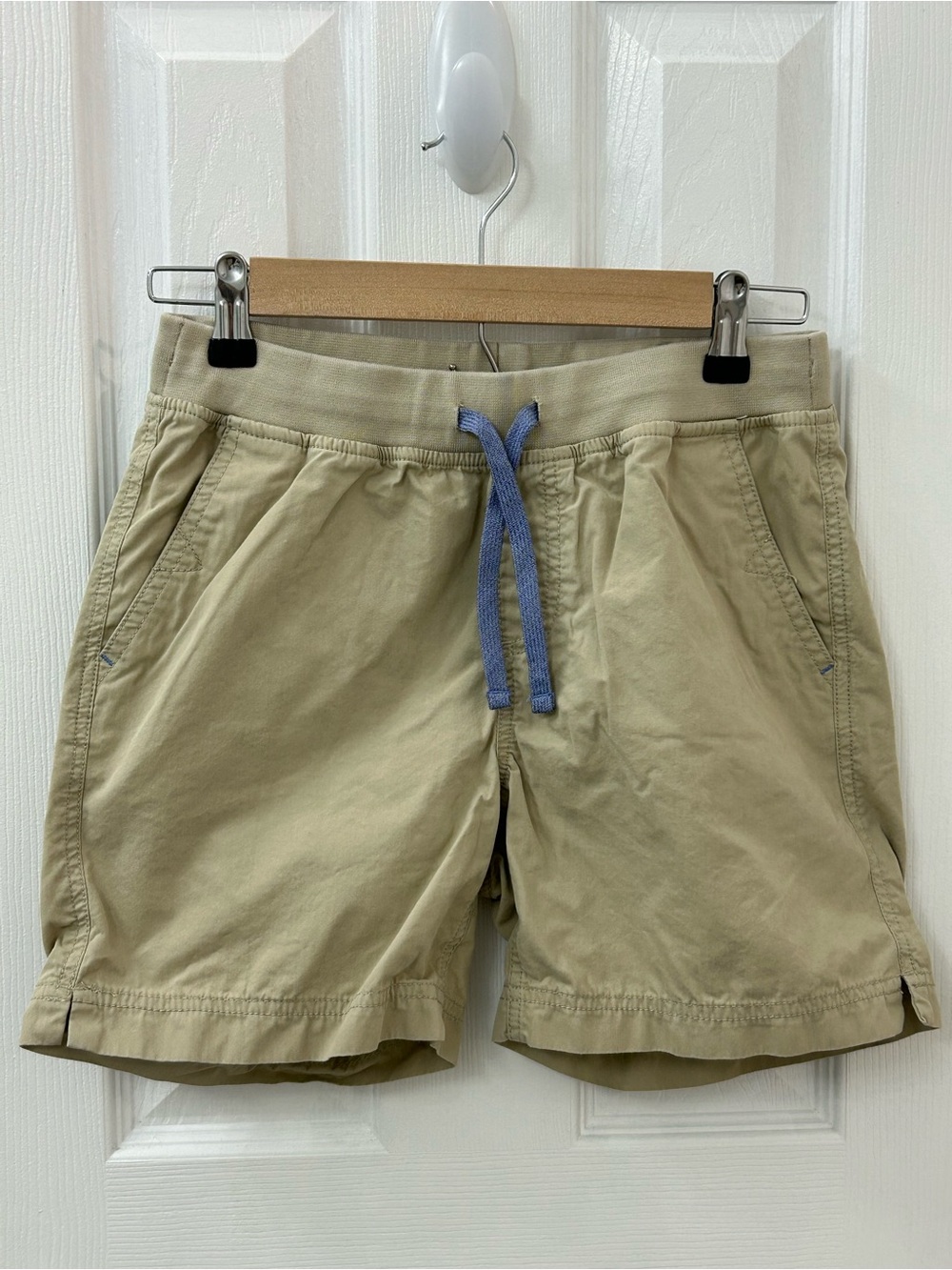 L.L.Bean Girls Tan Drawstring Casual Shorts
